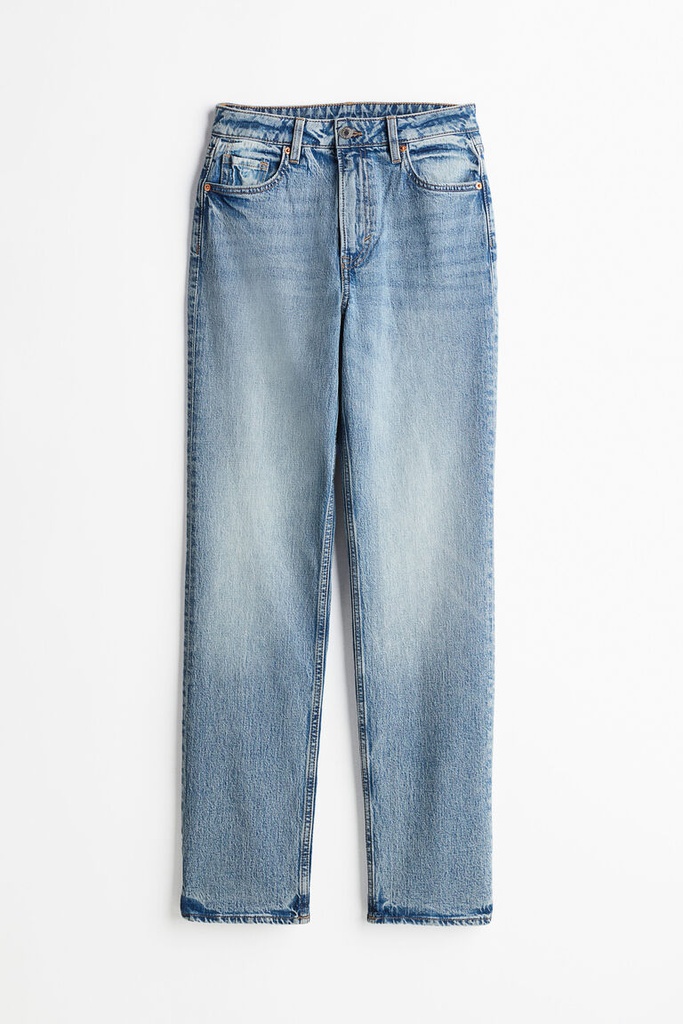 Slim Straight High Jeans